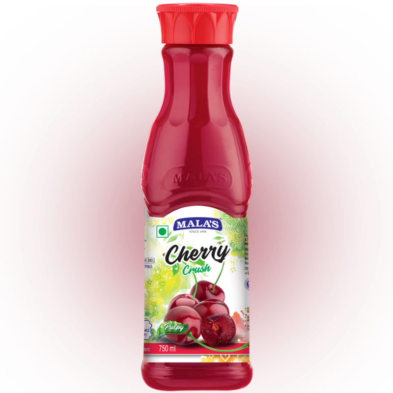 Mala's Cherry Crush 750ml, Purple Main Image